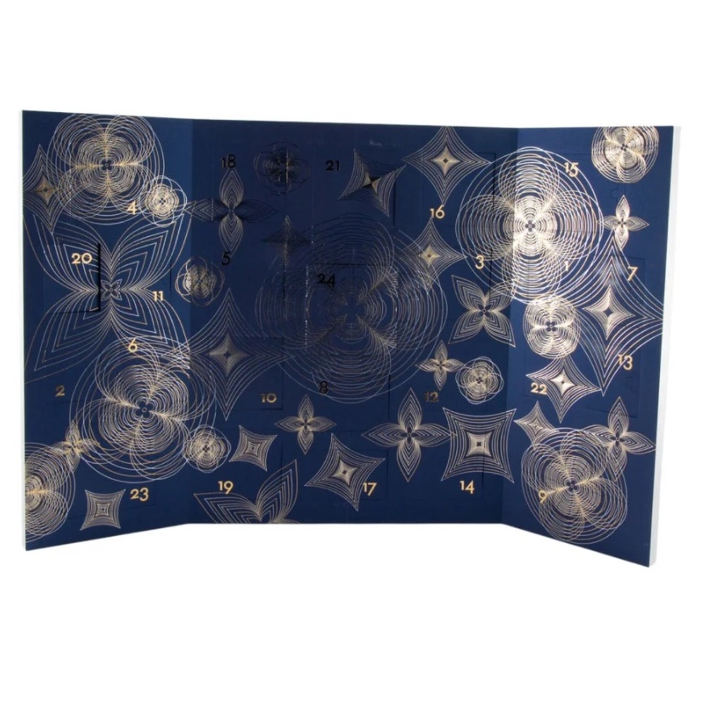 Louis Vuitton 2021 Christmas Advent Calendar with 24 Ornaments. RARE